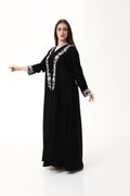 Desginer Abaya with Custom Hand Embroidery