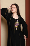 Abaya with Custom Heavy Hand Embroidery