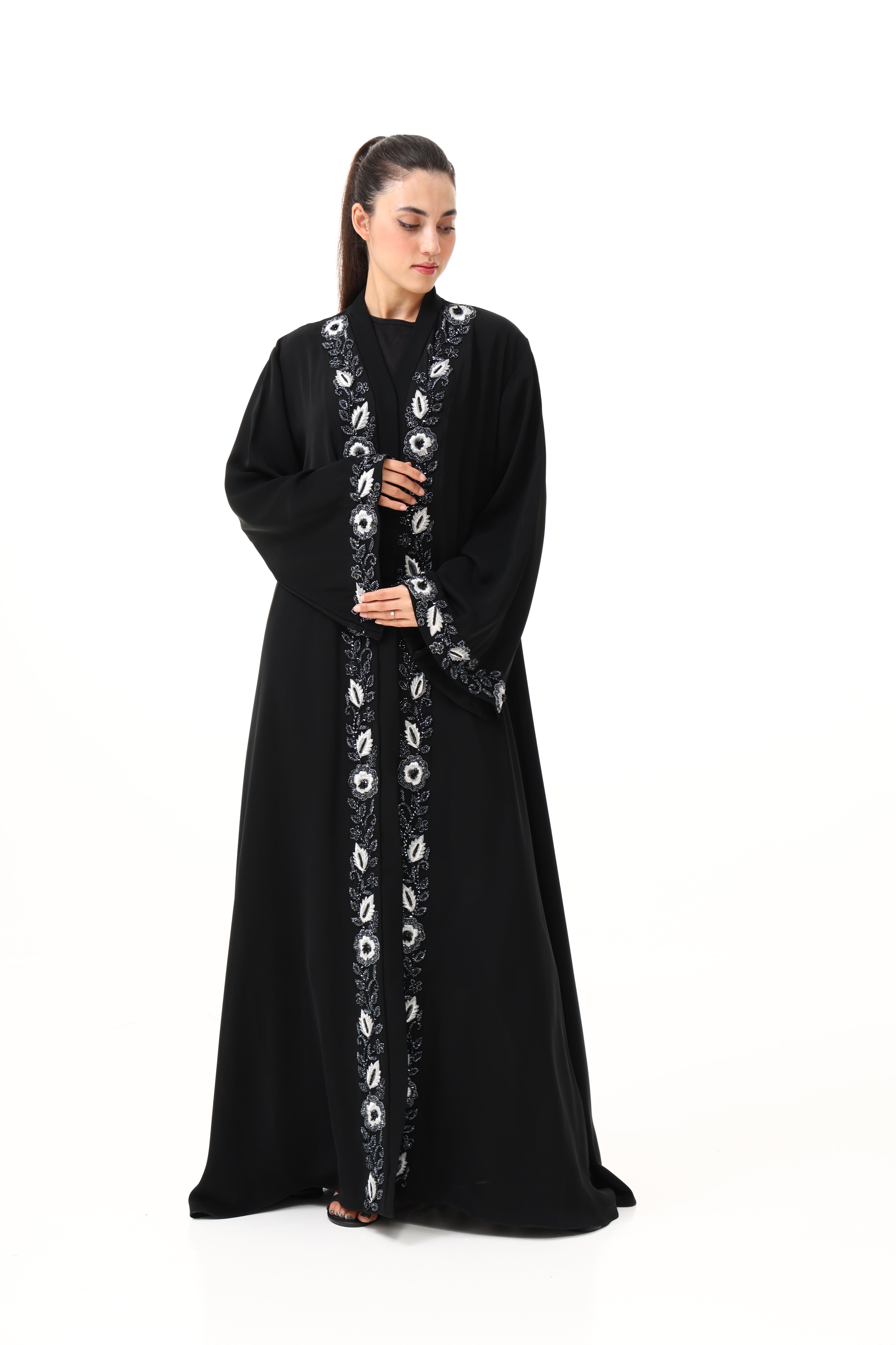 Abaya Custom Heavy Hand Embroidery