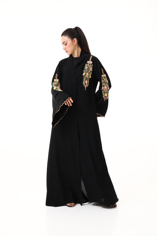 Abaya with Hand Embroidery