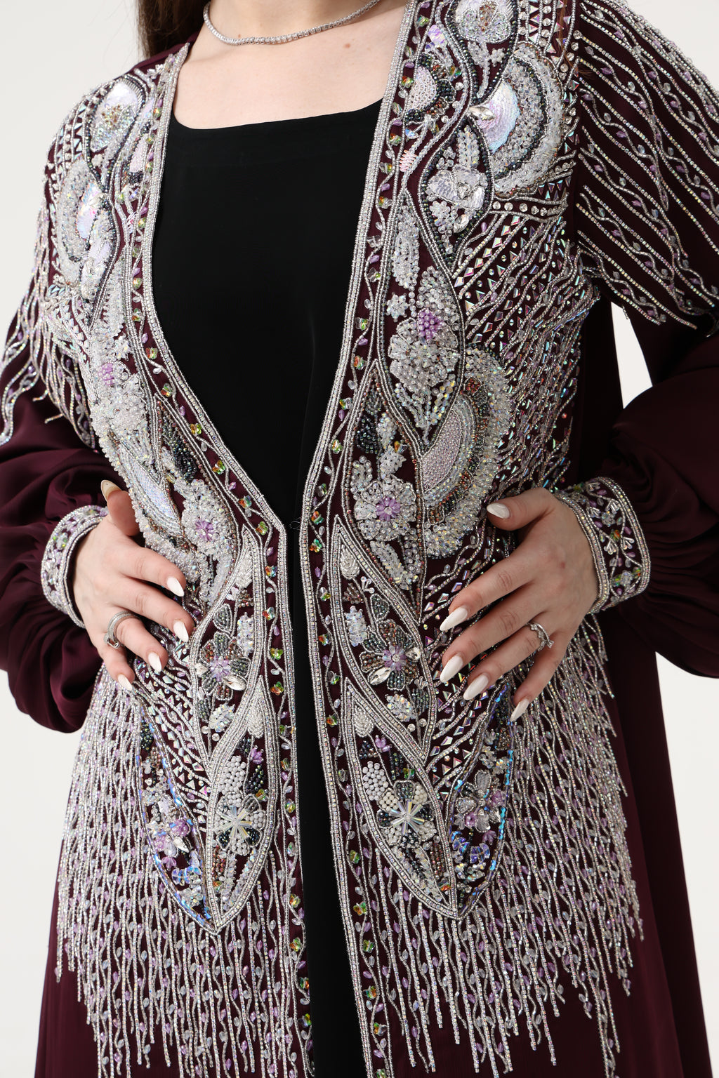 Full Custom Hand Embroidery Partywear