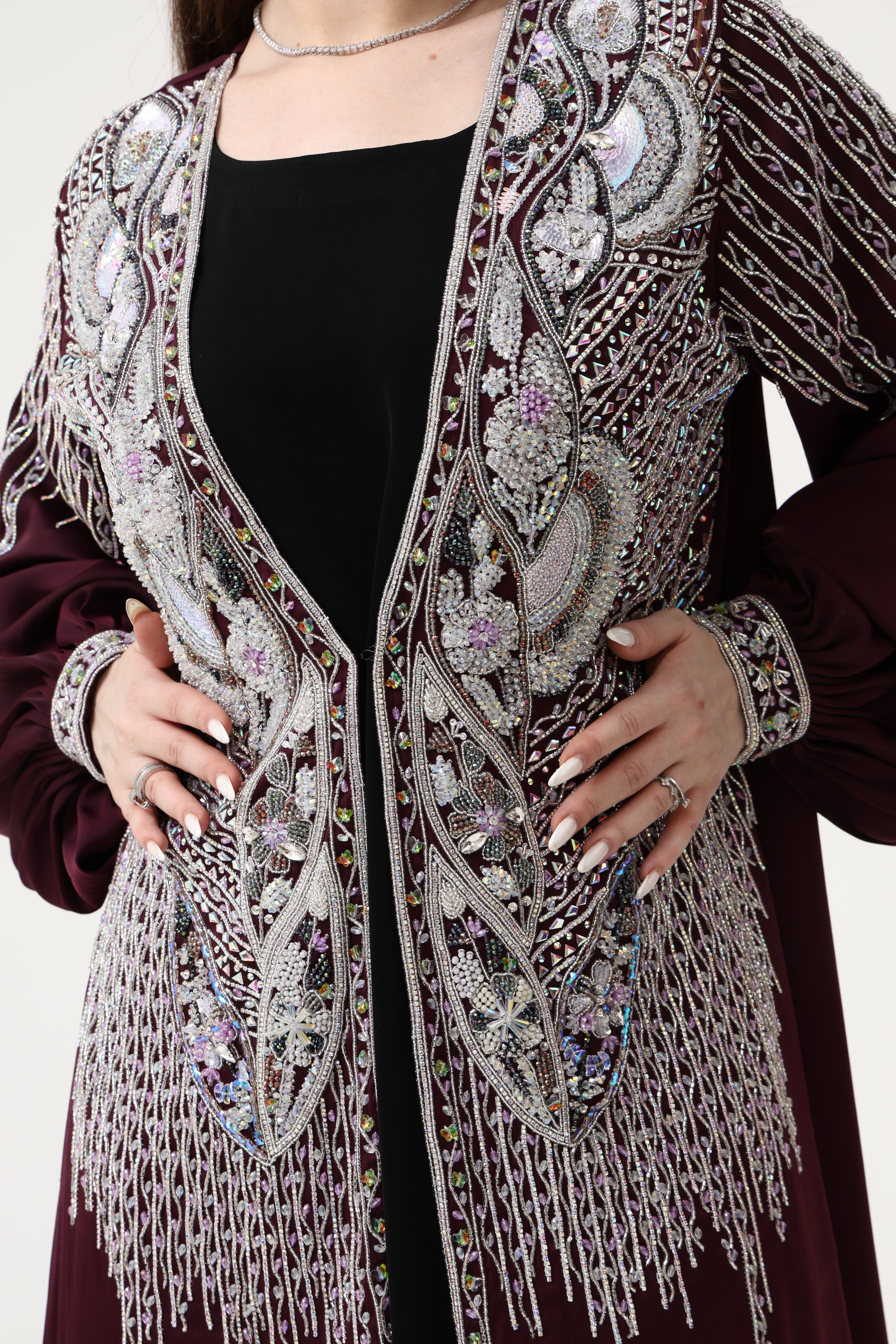 Full Custom Hand Embroidery Partywear
