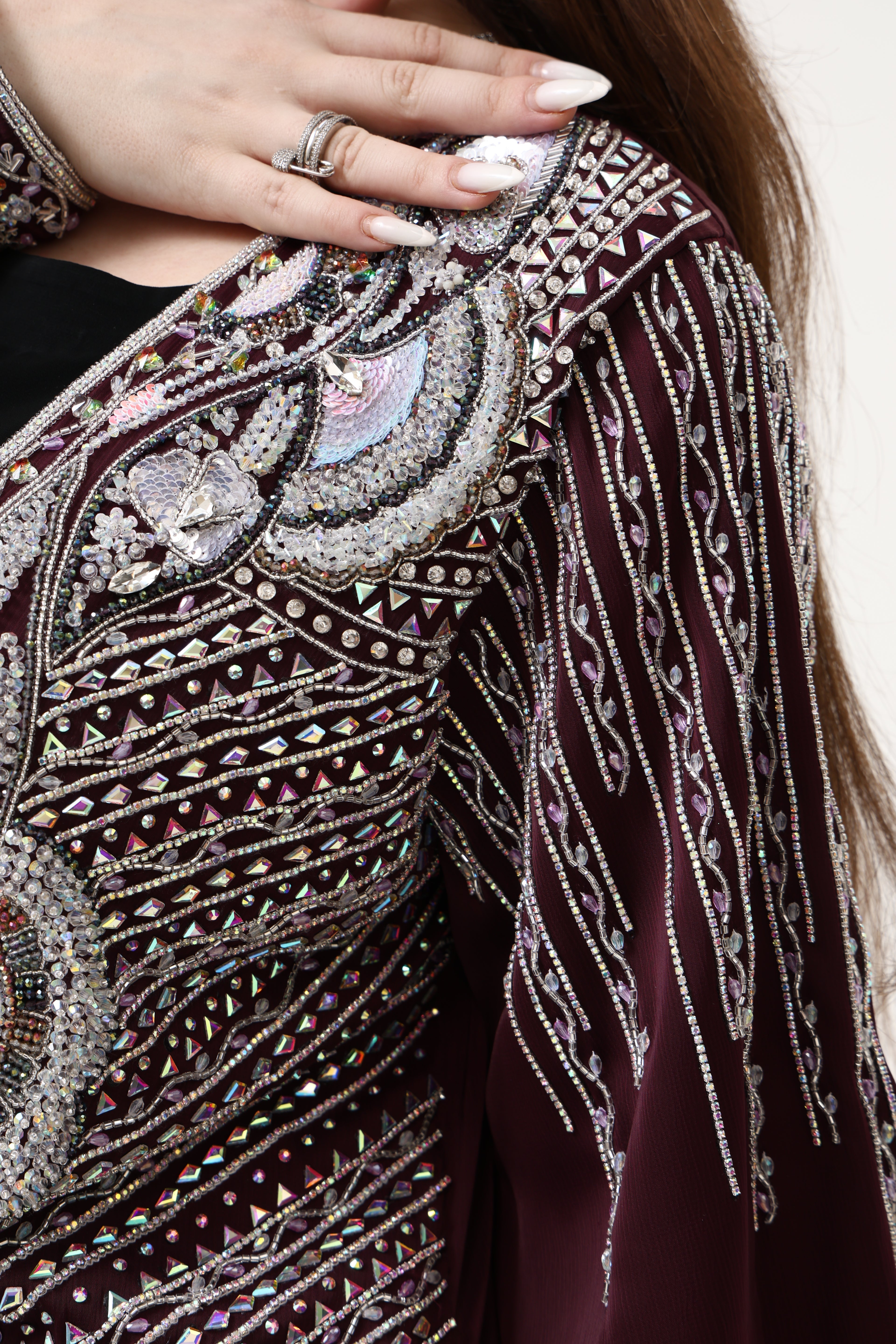 Full Custom Hand Embroidery Partywear