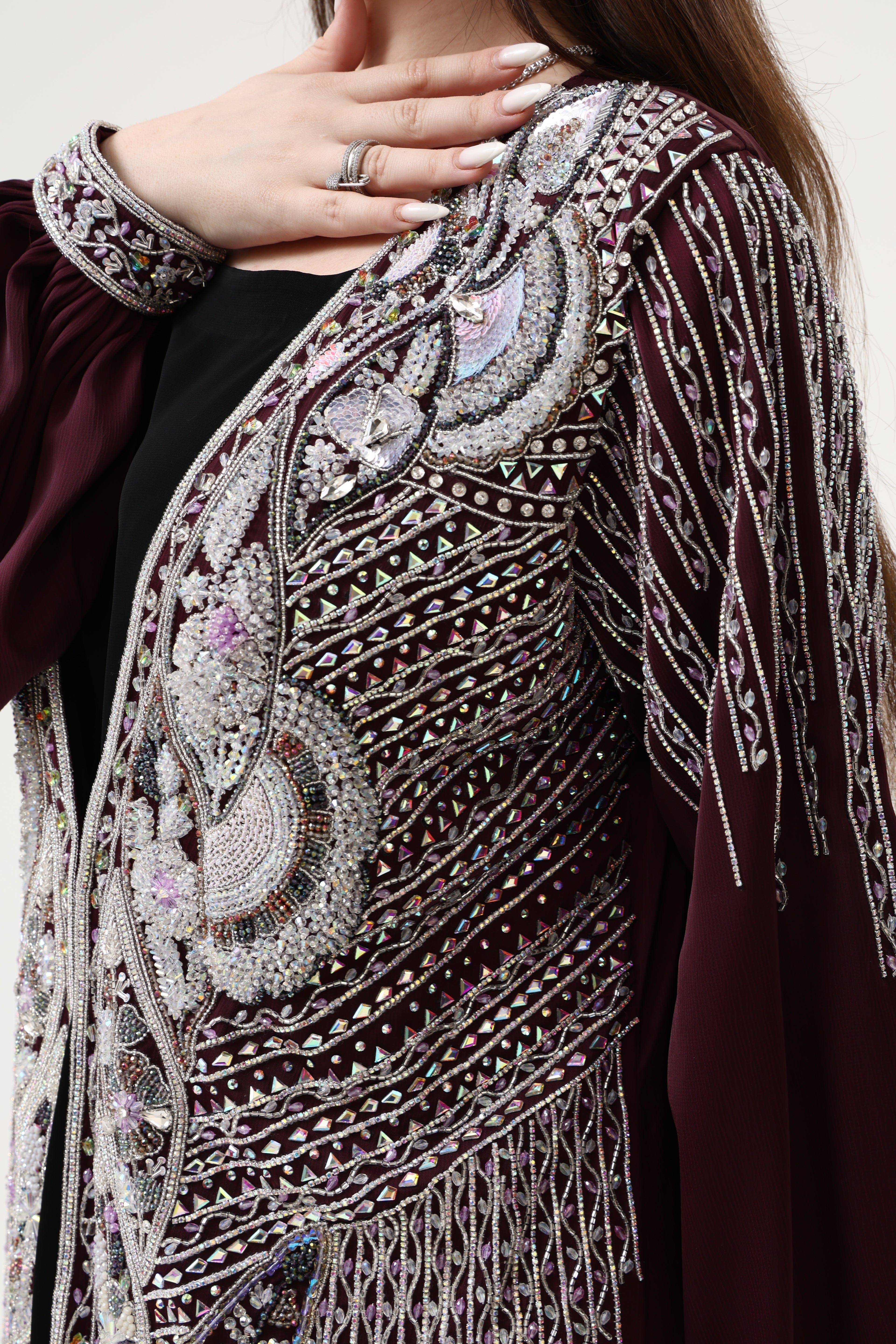 Full Custom Hand Embroidery Partywear