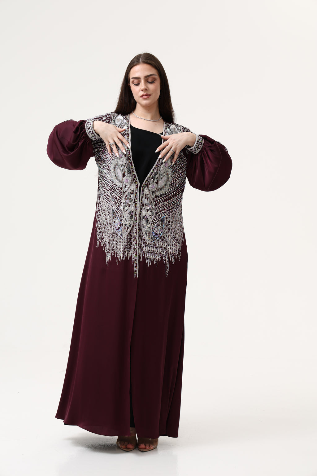 Full Custom Hand Embroidery Partywear